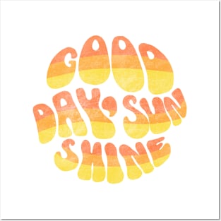 Good Day, Sunshine - Vintage Letters Posters and Art